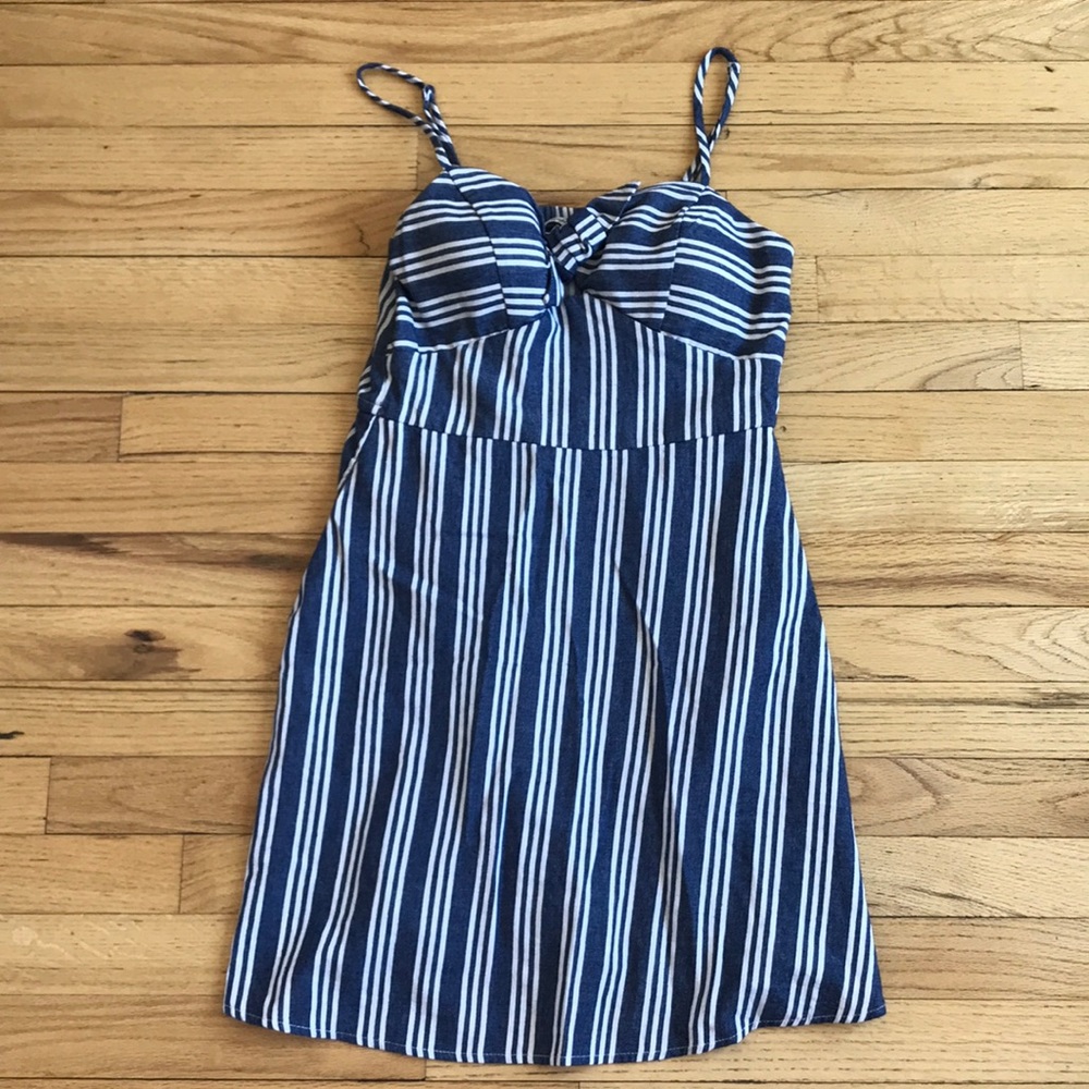 Speechless Striped Dress. Size Medium.